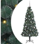 vidaXL K&uuml;nstlicher Weihnachtsbaum K&uuml;nstlicher vorbeleuchteter Weihnachtsbaum...