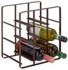 relaxdays Weinregal Metall f&uuml;r 9 Flasche