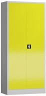 Steelboxx Mehrzweckschrank Aktenschrank Metallschrank 4 Fachb&ouml;den 180x80x38cm...