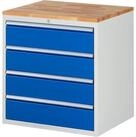 RAU H&auml;ngeregisterschrank Schubladenschrank 770x650x825mm B-Top-25mm...