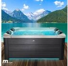 BRAST Whirlpool MSpa Oslo & Amber Aero Plus mit Fester Au&szlig;enwand inkl.