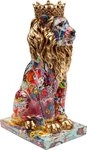 Kare Design Dekofigur Graffiti King Lion 29cm