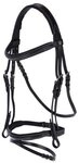 Kerbl Trensenzaum Trensenzaum Classic Gr&ouml;&szlig;e Pony schwarz 326137