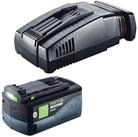 FESTOOL Energie Set 1x BP 18 Li 5,0 HP-ASI HighPower Akku 18V 5Ah + SCA 16 Akkupacks