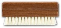 Dynavox Plattenspieler-Reinigungs-Set Vinyl-B&uuml;rste Ziegenhaar ZB110 Sapelliholz