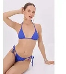 LSCN by LASCANA Triangel-Bikini in trendiger Unifarbe blau 32