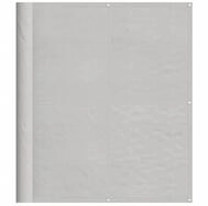 vidaXL Balkonsichtschutz Balkonabdeckung Hellgrau 120x600 cm 100 %...