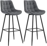 CLP Barhocker Dartford (Set, 2 St., 2er), stabiles Metall-Gestell mit...