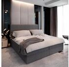 Masseno Boxbett PISA 160x200 cm mit Bonell Matratze und Topper, Doppelbett,