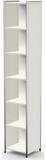 KERKMANN Regal Grundregal Artline schmal 6 OH BxTxH 41x38x220cm wei&szlig;