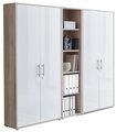 BMG M&ouml;bel Aktenschrank B&uuml;rom&ouml;bel Office Edition 10 (Aktenschrank Regal Set,