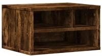 vidaXL Druckertisch Druckerst&auml;nder R&auml;uchereiche 40x32x22,5 cm Holzwerkstoff