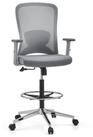 hjh OFFICE Drehstuhl Counterstuhl Top Work 44 W Stoff / Netzstoff (1 St),