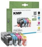 KMP Tintenpatrone (Set, 4-tlg., ersetzt HP &raquo;H67V&laquo; Nr. 920 XL, schwarz, cyan,