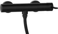 Sapho Duscharmatur ICONIC Wand-Duscharmatur, Schwarz matt Sapho-AF011B