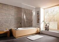 Kleine Wolke Duschrollo Duschrollo Clear f&uuml;r Leerkassette Breite 128 cm, mit