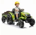 Hecht Elektro-Kindertraktor mit abnehmbarm Anh&auml;nger bis 5km/h, bis 30kg, 12V /...