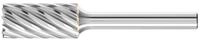 Pferd Fr&auml;sstift, HM zylindrisch mit Stirnverzahnung 1225 INOX 8 mm 12 x 25 mm