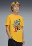 PUMA Trainingsshirt BVB X SESAME STREET TEE JR Regular Fit, Kurzarm, f&uuml;r Fu&szlig;ball,