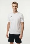 Trainingsshirt HUMMEL "HMLESSENTIAL JERSEY S/S", Damen, Gr. 4XL, wei&szlig;, Trikot,