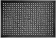Jet-Line Stufenmatte Fu&szlig;matte MONA 90x150x1,2 cm schwarz Eingang Matte