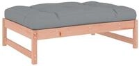 vidaXL Hocker, Gartenhocker 120x80 cm Massivholz Douglasie