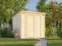 Palmako Ger&auml;tehaus Pultdach Holz Elias 4,9 m&sup2; Gartenhaus, BxT: 228x247 cm,...