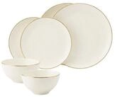 Seltmann Weiden Kombiservice Savona Goldlinie Basic-Set 6er Set (6-tlg), 2...