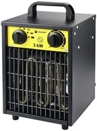 TOOLCRAFT Heizger&auml;t TOOLCRAFT TO-8578335 Bauheizer 3000 W Schwarz-Gelb