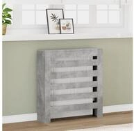 vidaXL Heizungsverkleidung, Heizk&ouml;rperverkleidung Betongrau 78x20x82 cm