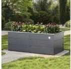 GFP Hochbeet GFP Primeyard LILLY aus feuerverzinktem Stahl 150x75x78 cm, Stahl