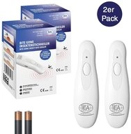 IEA Medical Insektenstichheiler 2er Set Elektrischer Stichheiler Batterie, 2...