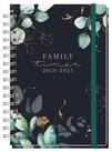 H&auml;fft Familienkalender Family-Timer 26/27 17 Monate [Mondscheinbl&uuml;ten] EM