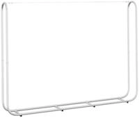 vidaXL Kaminholzregal Kaminholzregal 200x25x150 cm Stahl verzinkt,...