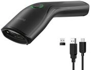 Inateck Barcode Scanner 1D 2D, mit USB und 2.4G, mit Abnehmbarem Akku...