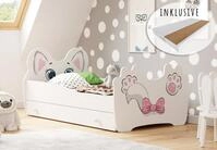 Kids Collective Kinderbett Jugendbett 70x140 80x160 mit Matratze, Schublade und