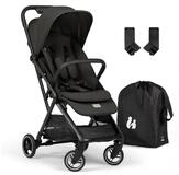 Hauck Kinder-Buggy Fly N Care - Black, Sportwagen Reisebuggy mit Liegefunktion &