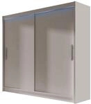 MIRJAN24 Kleiderschrank London I 180 (mit Schiebet&uuml;ren) Schlafzimmerschrank,