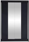 MIRJAN24 Kleiderschrank Lino II (Schiebet&uuml;renschrank mit Kleiderstange,...