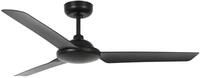 Bayside Deckenventilator Deckenventilator Somerset Schwarz 122 cm mit Wandregler