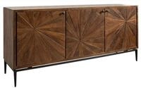 Massivmoebel24 Sideboard STILM&Ouml;BEL (Massivholz), Sideboard Mango 183x46x84...