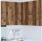 vidaXL Sideboard, K&uuml;chenschrank Kalmar Altholz 57 x 57 x 100 cm Holzwerkstoff