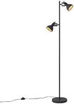 Qazqa Stehlampe Jakub, ohne Leuchtmittel, Neutralwei&szlig;, QAZQA Stehlampe, e14,