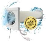 TronicXL Ventilatorkombiger&auml;t L&uuml;ftungsanlage K&uuml;che Bad L&uuml;ftung Rohr Kabel