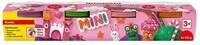 Eberhard Faber Knete Spielknete Glitzereffekt gr&uuml;n, rosa, lila, orange - 4x...