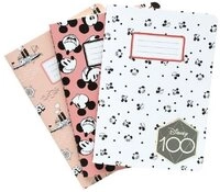 Grupo Erik Notizblock Disney Mickey 100 Anniversary pack 3 A6 Notizbuch