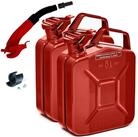 BW Benzinkanister Metall Kraftstoffkanister 5 L mit Ausgie&szlig;er (mit Ausgie&szlig;er,...