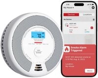 X-SENSE Rauchwarn- und Kohlenmonoxidmelder detektiert Rauch, Kohlenmonoxid...