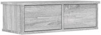 vidaXL TV-Schrank 60 cm TV Schrank H&auml;ngeschrank Wandschrank Lowboard Grau...