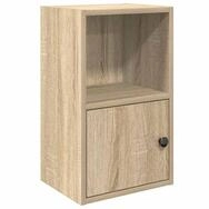 vidaXL B&uuml;cherregal B&uuml;cherregal Sonoma-Eiche 31x24x52 cm Holzwerkstoff, 1-tlg.